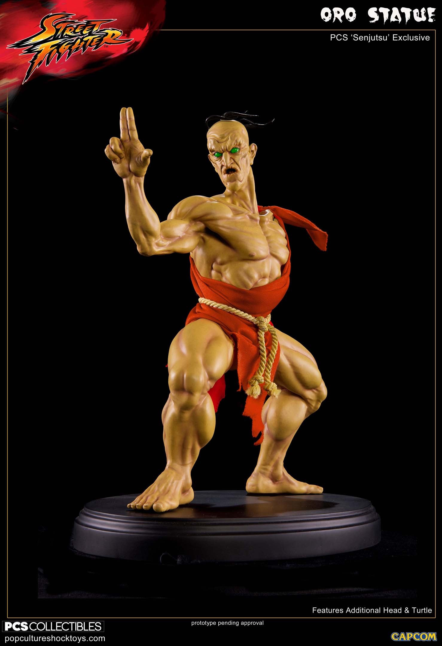 Street Fighter III - Oro - Mixed Media - 1/4 - Senjutsu, PCS Exclusive (Premium Collectibles Studio) photo 18