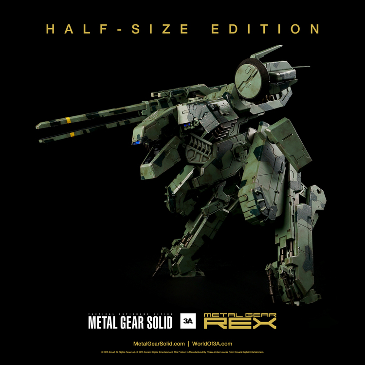 Metal Gear Solid - Metal Gear Rex - Half-size version (3A Toys) photo 2