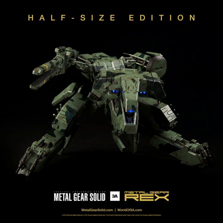 Metal Gear Solid - Metal Gear Rex - Half-size version (3A Toys) photo 3