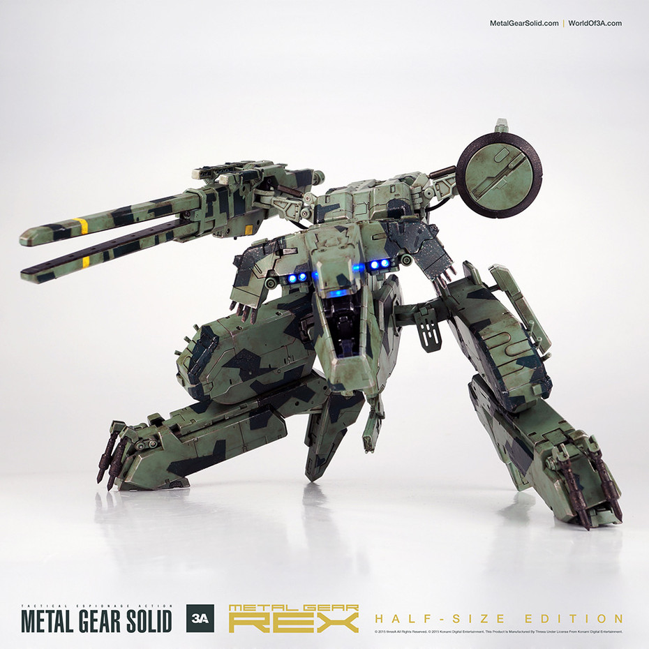 Metal Gear Solid - Metal Gear Rex - Half-size version (3A Toys) photo 6