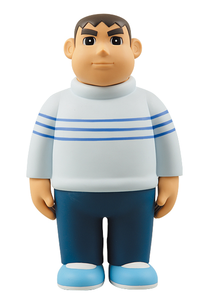 Doraemon - Gouda Takeshi - Vinyl Collectible Dolls  (Special No.193) - Clean Gian (Fujiko F Fujio Museum, Medicom Toy) photo 2