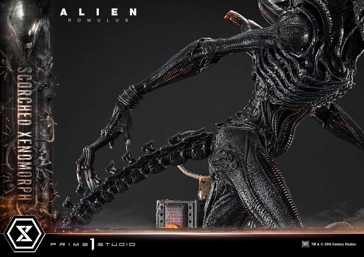 Alien: Romulus - Facehugger - Scorched Alien - Museum Masterline XL (MMXLAL-02DX) - 1/3 - DX Version (Prime 1 Studio) photo 17