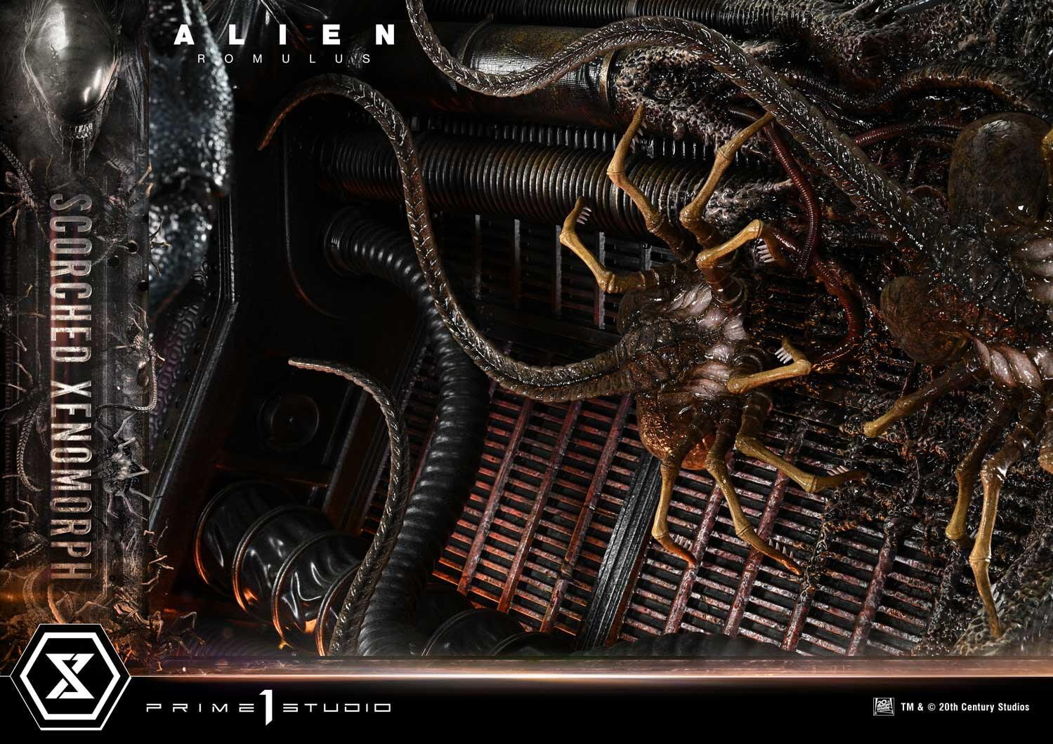Alien: Romulus - Facehugger - Scorched Alien - Museum Masterline XL (MMXLAL-02DX) - 1/3 - DX Version (Prime 1 Studio) photo 18
