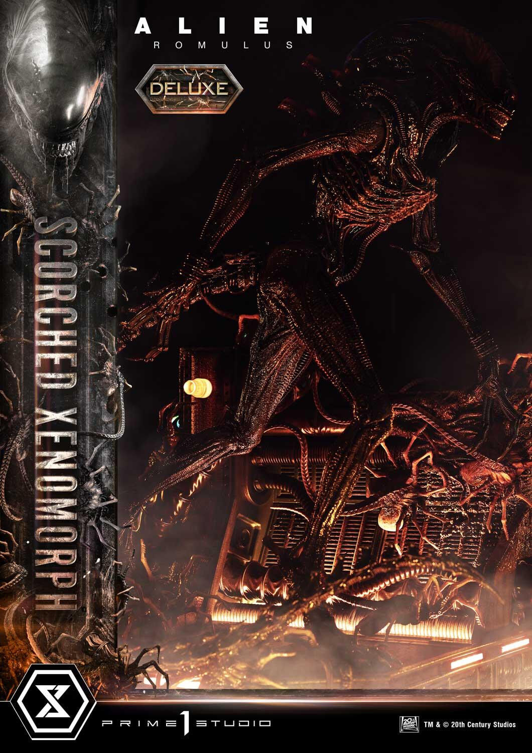Alien: Romulus - Facehugger - Scorched Alien - Museum Masterline XL (MMXLAL-02DX) - 1/3 - DX Version (Prime 1 Studio) photo 29