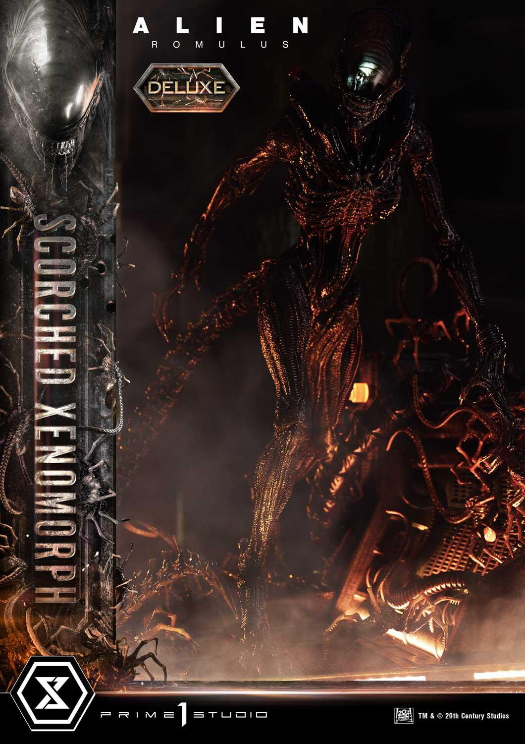 Alien: Romulus - Facehugger - Scorched Alien - Museum Masterline XL (MMXLAL-02DX) - 1/3 - DX Version (Prime 1 Studio) photo 32