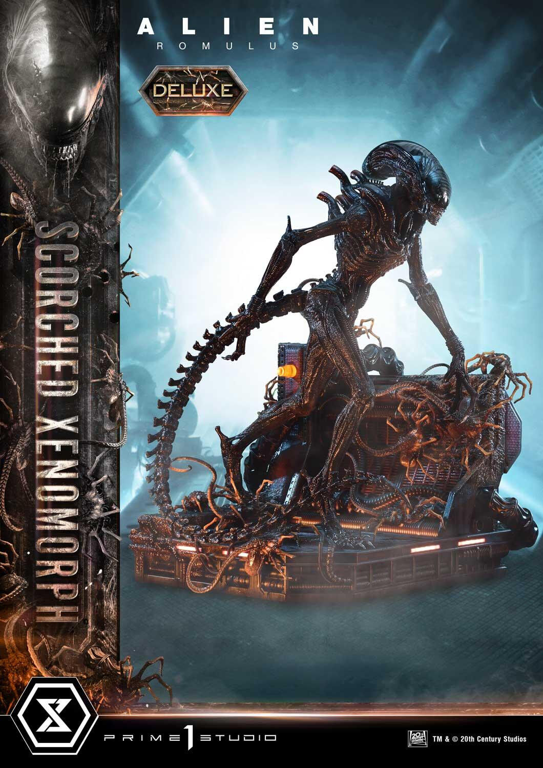 Alien: Romulus - Facehugger - Scorched Alien - Museum Masterline XL (MMXLAL-02DX) - 1/3 - DX Version (Prime 1 Studio) photo 34