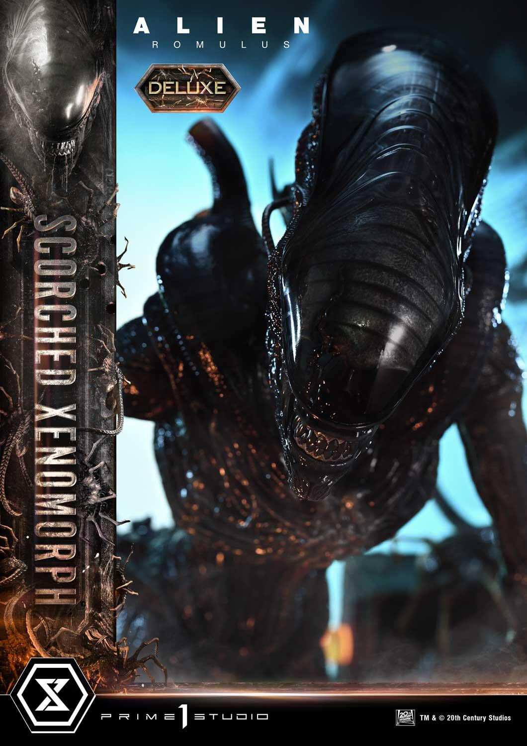 Alien: Romulus - Facehugger - Scorched Alien - Museum Masterline XL (MMXLAL-02DX) - 1/3 - DX Version (Prime 1 Studio) photo 36