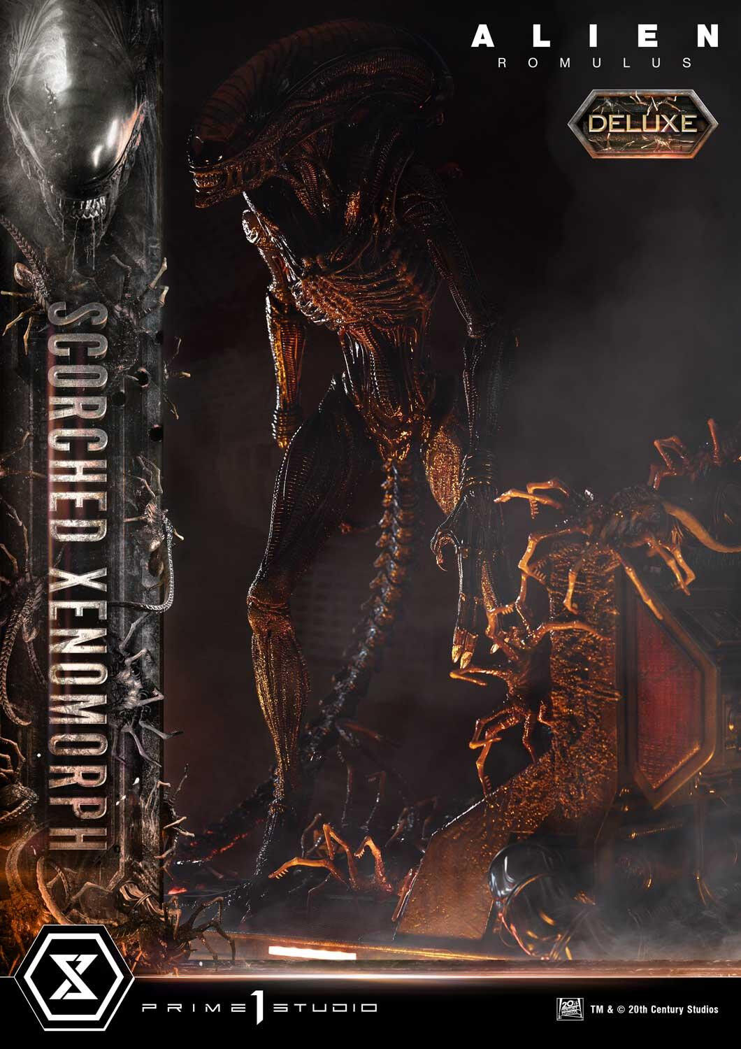 Alien: Romulus - Facehugger - Scorched Alien - Museum Masterline XL (MMXLAL-02DX) - 1/3 - DX Version (Prime 1 Studio) photo 45