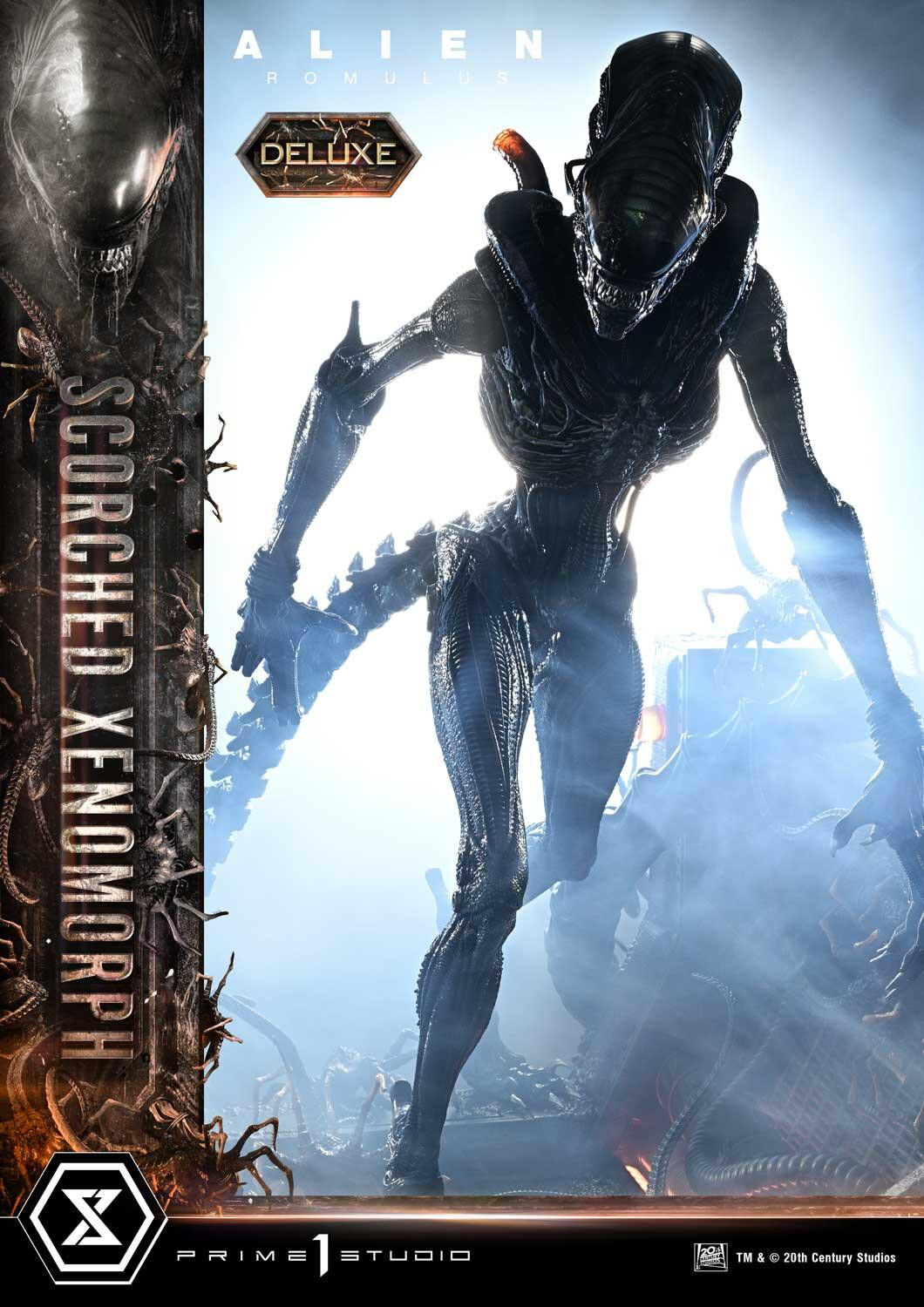 Alien: Romulus - Facehugger - Scorched Alien - Museum Masterline XL (MMXLAL-02DX) - 1/3 - DX Version (Prime 1 Studio) photo 47