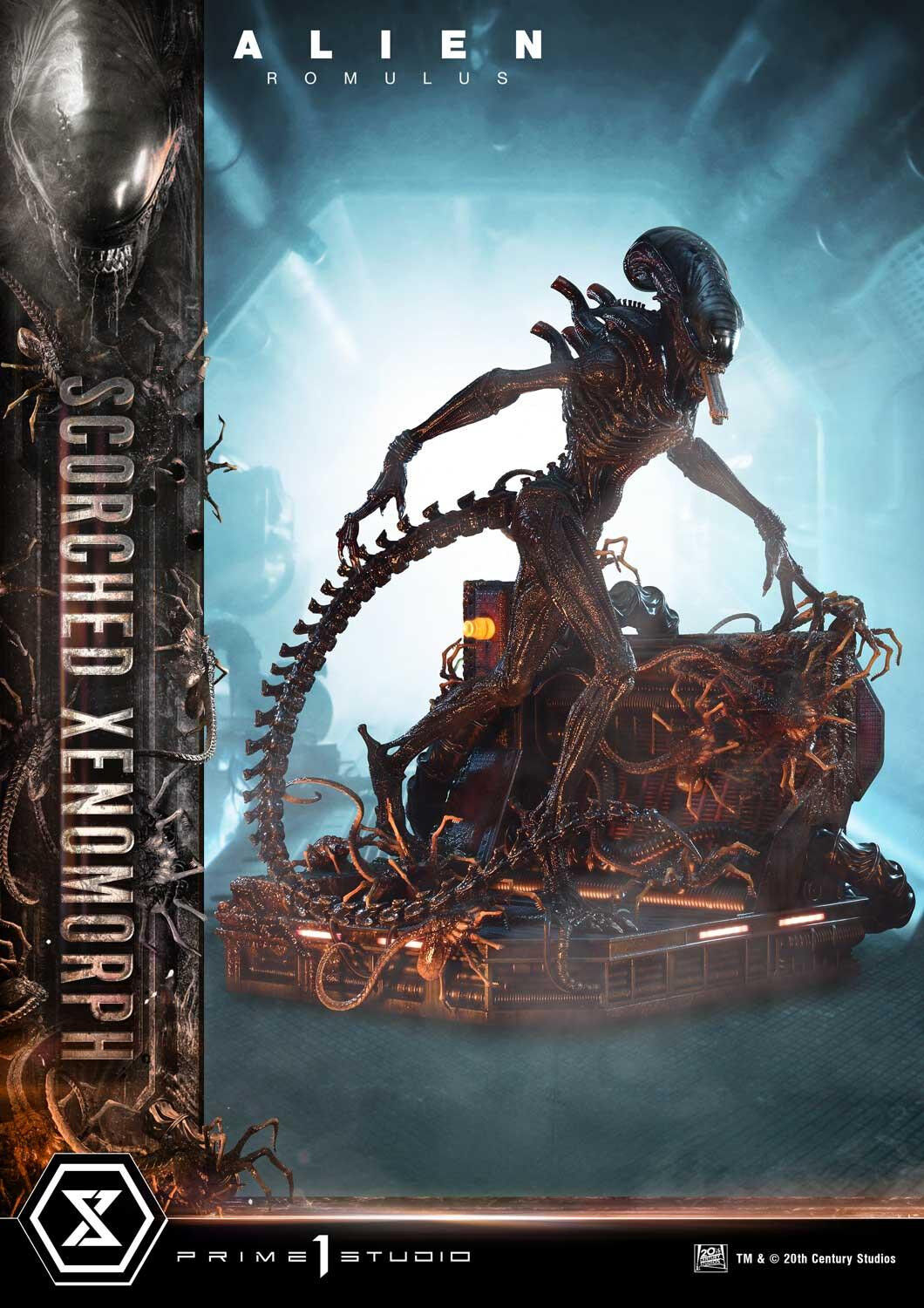 Alien: Romulus - Facehugger - Scorched Alien - Museum Masterline XL (MMXLAL-02DX) - 1/3 - DX Version (Prime 1 Studio) photo 66