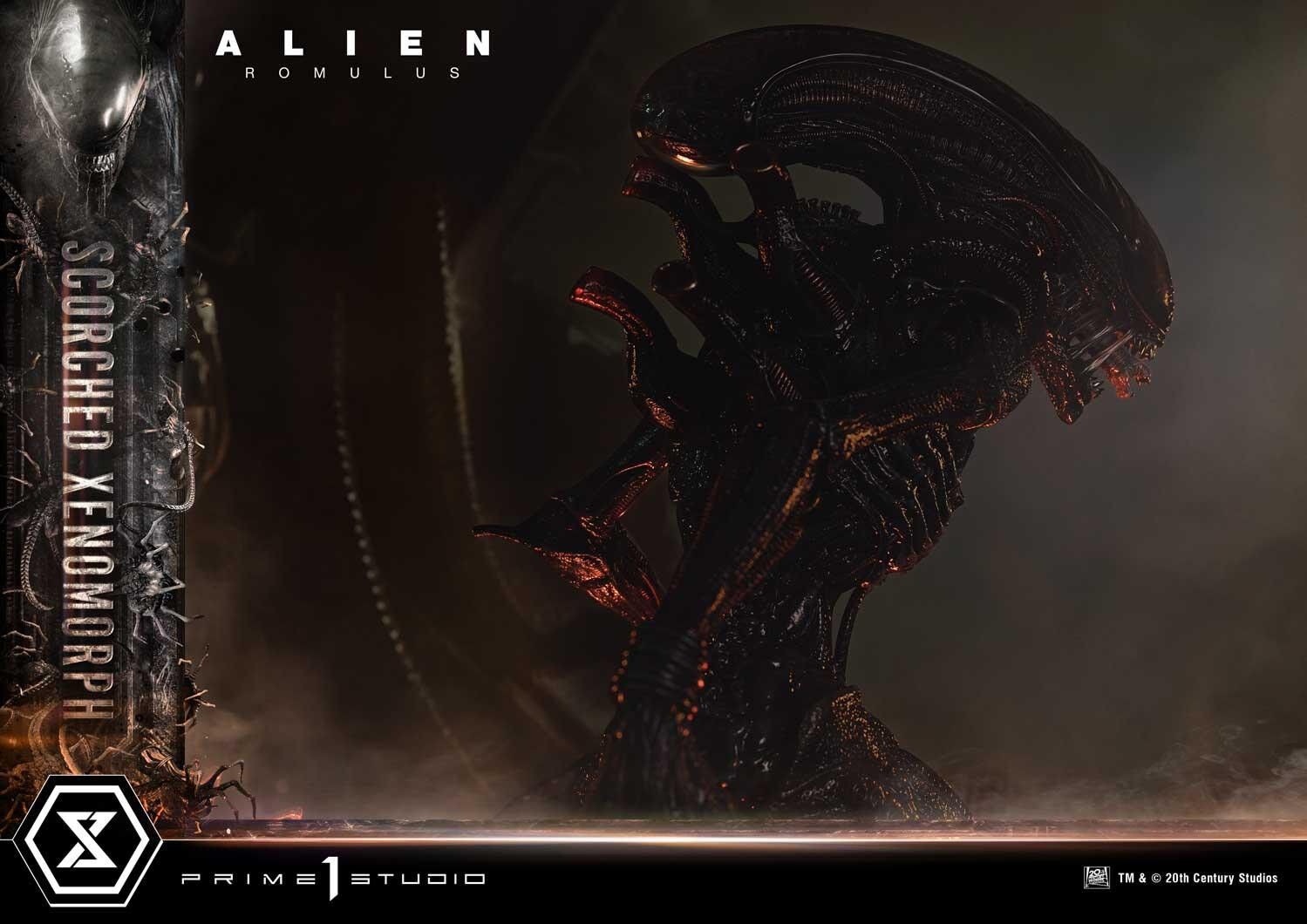 Alien: Romulus - Facehugger - Scorched Alien - Museum Masterline XL (MMXLAL-02DX) - 1/3 - DX Version (Prime 1 Studio) photo 70