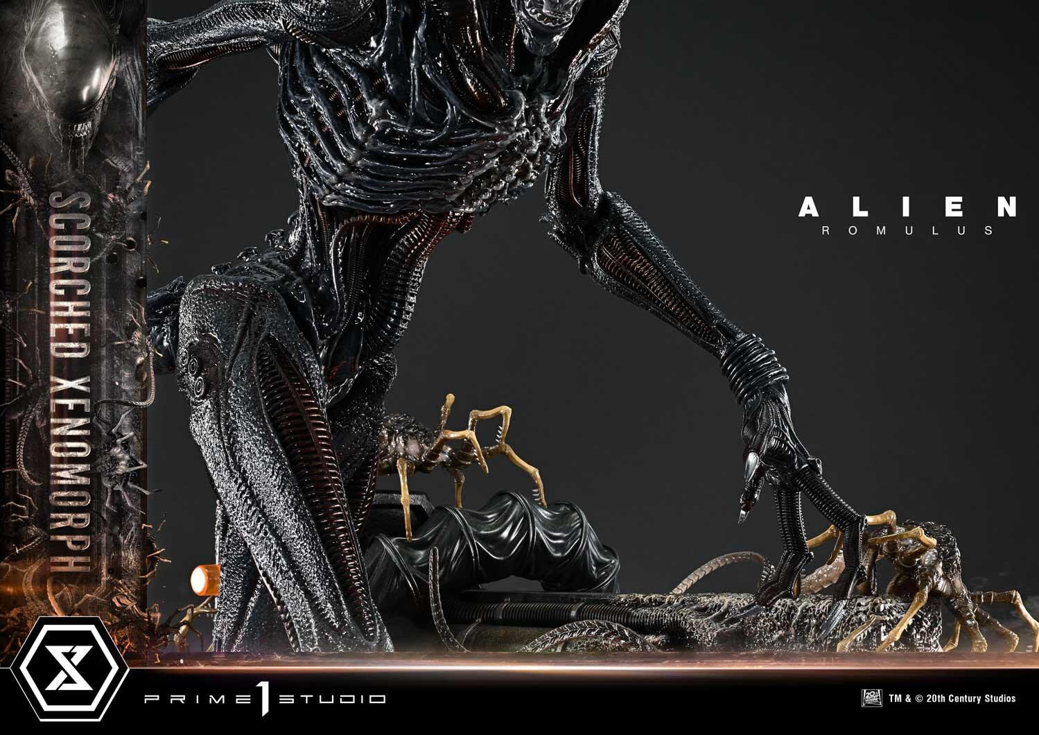 Alien: Romulus - Facehugger - Scorched Alien - Museum Masterline XL (MMXLAL-02DX) - 1/3 - DX Version (Prime 1 Studio) photo 78