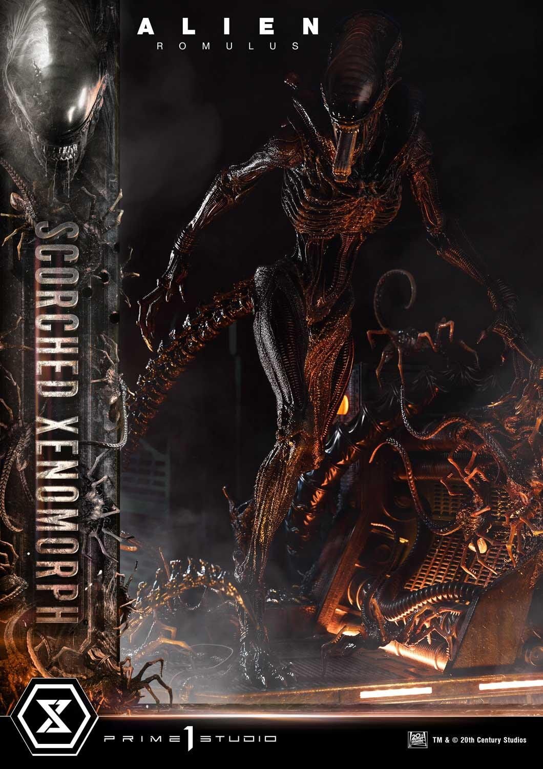 Alien: Romulus - Facehugger - Scorched Alien - Museum Masterline XL (MMXLAL-02DX) - 1/3 - DX Version (Prime 1 Studio) photo 80