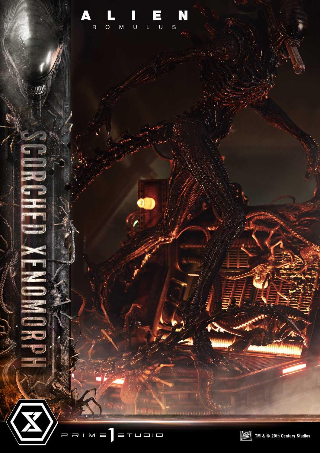 Alien: Romulus - Facehugger - Scorched Alien - Museum Masterline XL (MMXLAL-02DX) - 1/3 - DX Version (Prime 1 Studio) photo 82