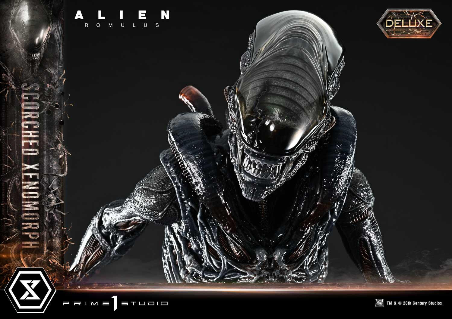 Alien: Romulus - Facehugger - Scorched Alien - Museum Masterline XL (MMXLAL-02DXS) - 1/3 - DX Bonus Version (Prime 1 Studio) photo 15