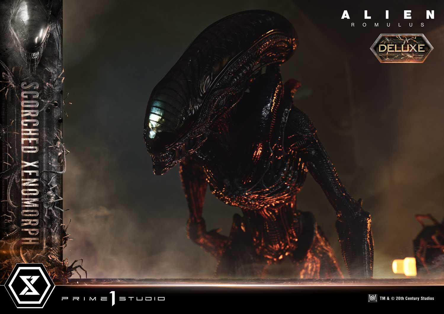 Alien: Romulus - Facehugger - Scorched Alien - Museum Masterline XL (MMXLAL-02DXS) - 1/3 - DX Bonus Version (Prime 1 Studio) photo 25