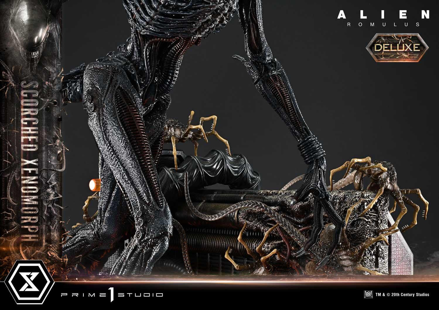 Alien: Romulus - Facehugger - Scorched Alien - Museum Masterline XL (MMXLAL-02DXS) - 1/3 - DX Bonus Version (Prime 1 Studio) photo 29