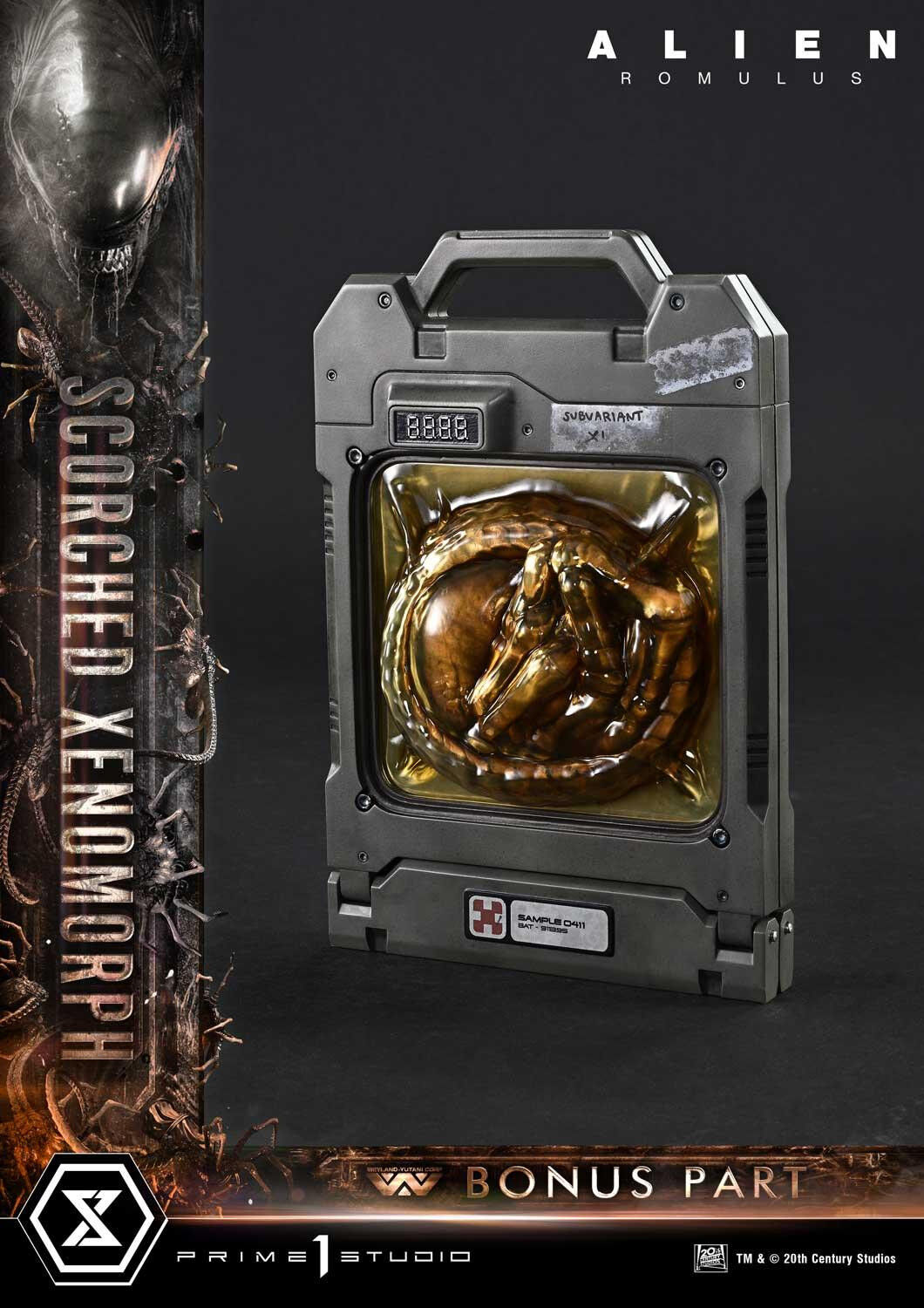 Alien: Romulus - Facehugger - Scorched Alien - Museum Masterline XL (MMXLAL-02DXS) - 1/3 - DX Bonus Version (Prime 1 Studio) photo 31