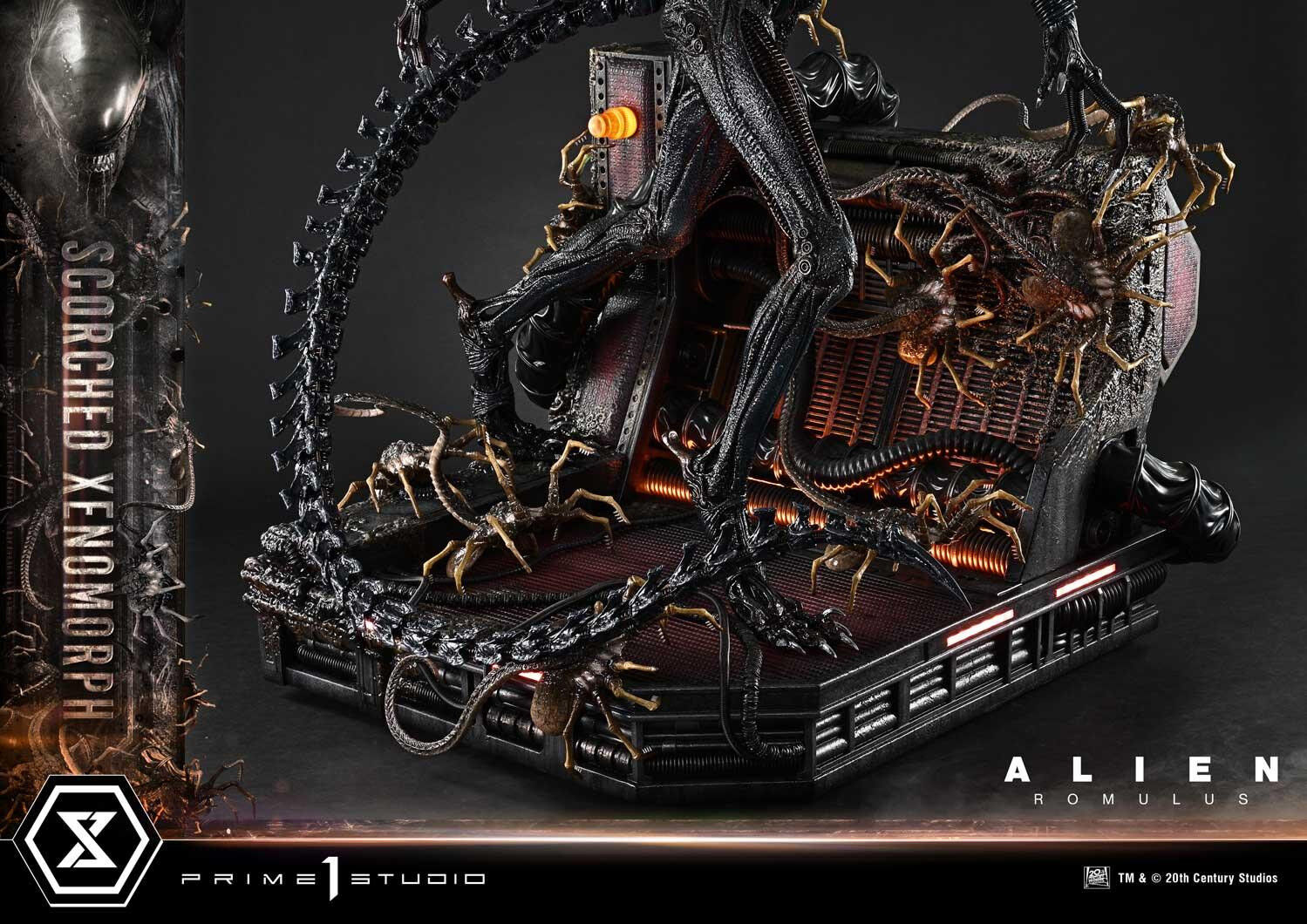 Alien: Romulus - Facehugger - Scorched Alien - Museum Masterline XL (MMXLAL-02DXS) - 1/3 - DX Bonus Version (Prime 1 Studio) photo 33