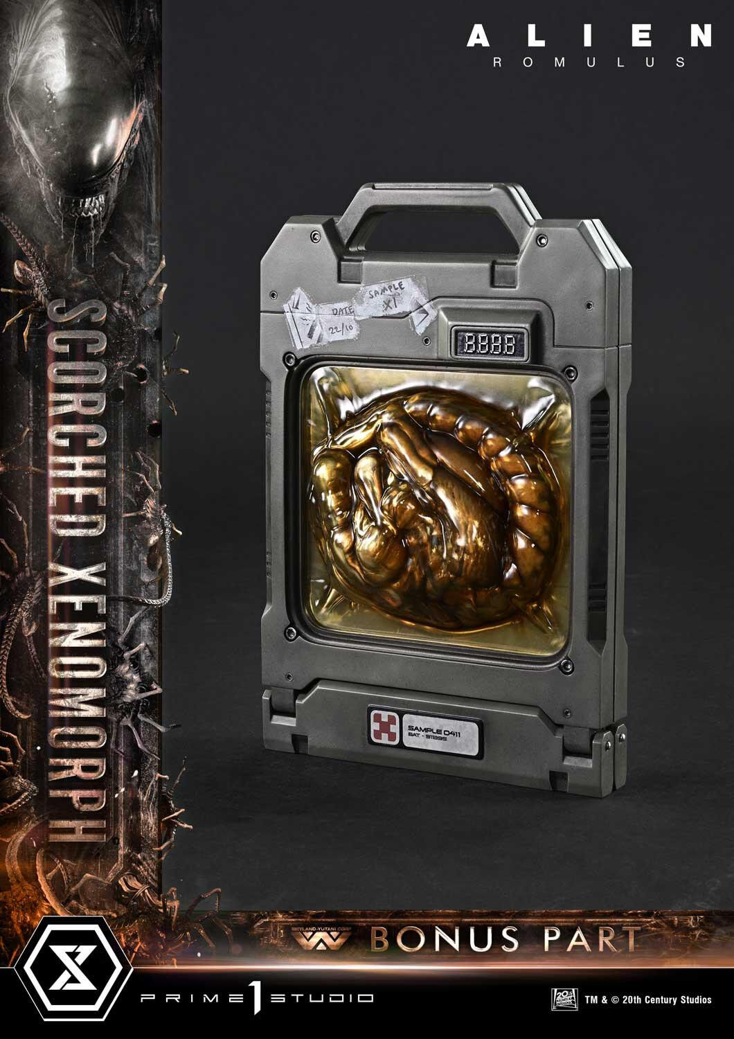 Alien: Romulus - Facehugger - Scorched Alien - Museum Masterline XL (MMXLAL-02DXS) - 1/3 - DX Bonus Version (Prime 1 Studio) photo 60