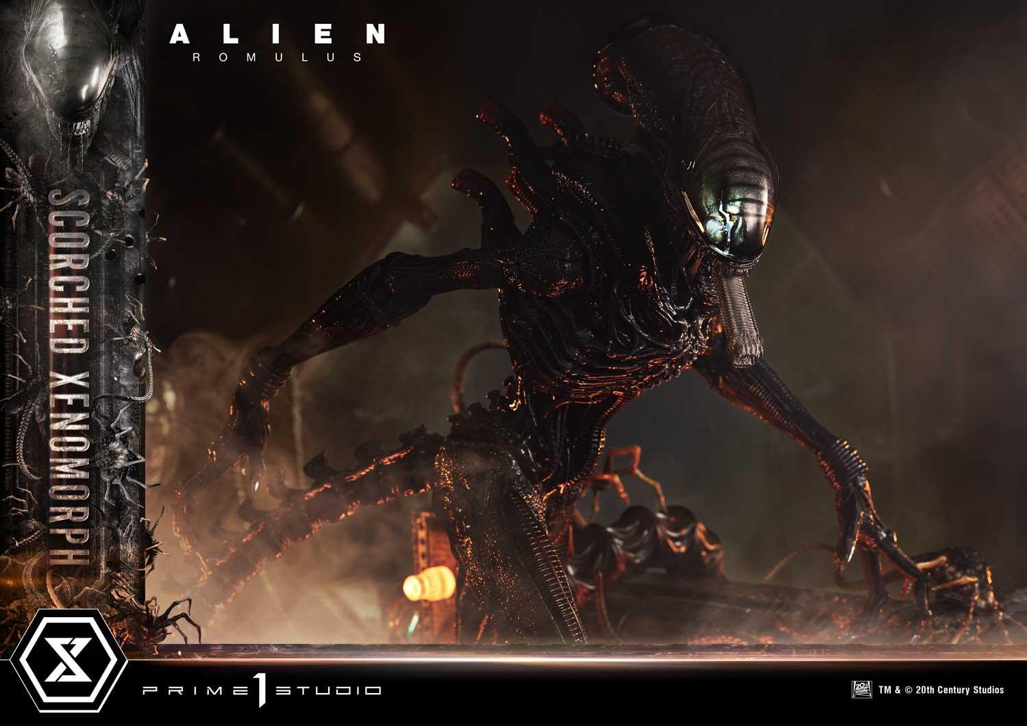 Alien: Romulus - Facehugger - Scorched Alien - Museum Masterline XL (MMXLAL-02DXS) - 1/3 - DX Bonus Version (Prime 1 Studio) photo 69