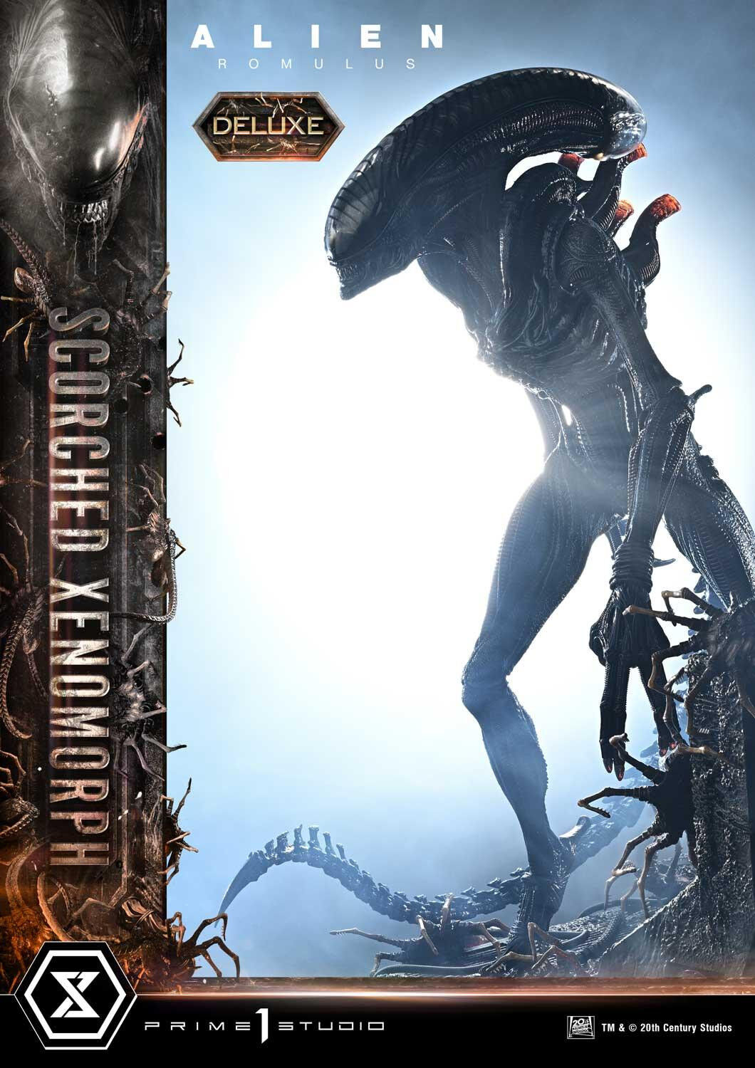 Alien: Romulus - Facehugger - Scorched Alien - Museum Masterline XL (MMXLAL-02DXS) - 1/3 - DX Bonus Version (Prime 1 Studio) photo 81