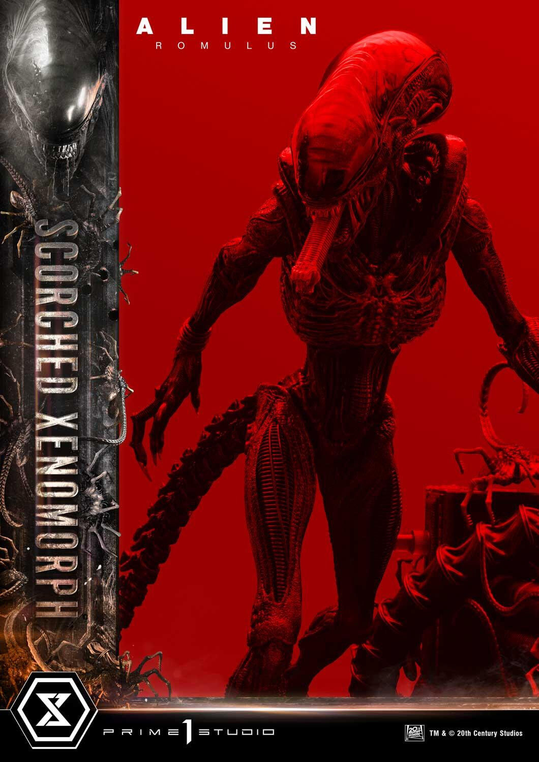 Alien: Romulus - Facehugger - Scorched Alien - Museum Masterline XL (MMXLAL-02DXS) - 1/3 - DX Bonus Version (Prime 1 Studio) photo 86
