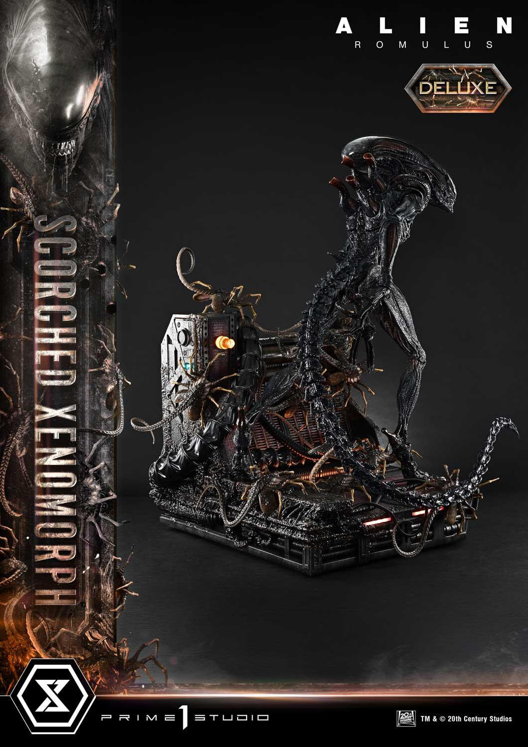 Alien: Romulus - Facehugger - Scorched Alien - Museum Masterline XL (MMXLAL-02DXS) - 1/3 - DX Bonus Version (Prime 1 Studio) photo 89