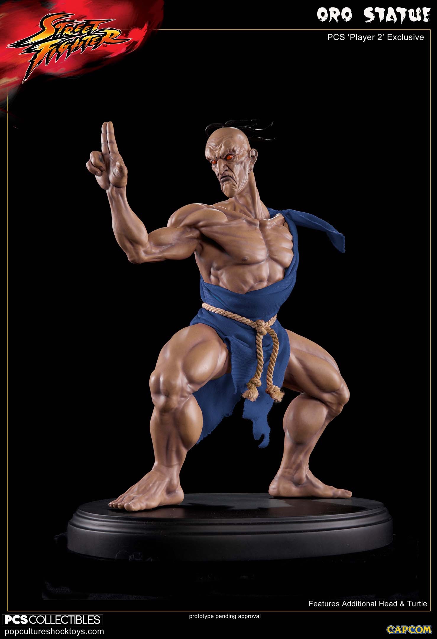 Street Fighter III - Oro - Mixed Media - 1/4 - Player 2, PCS Exclusive (Premium Collectibles Studio) photo 7