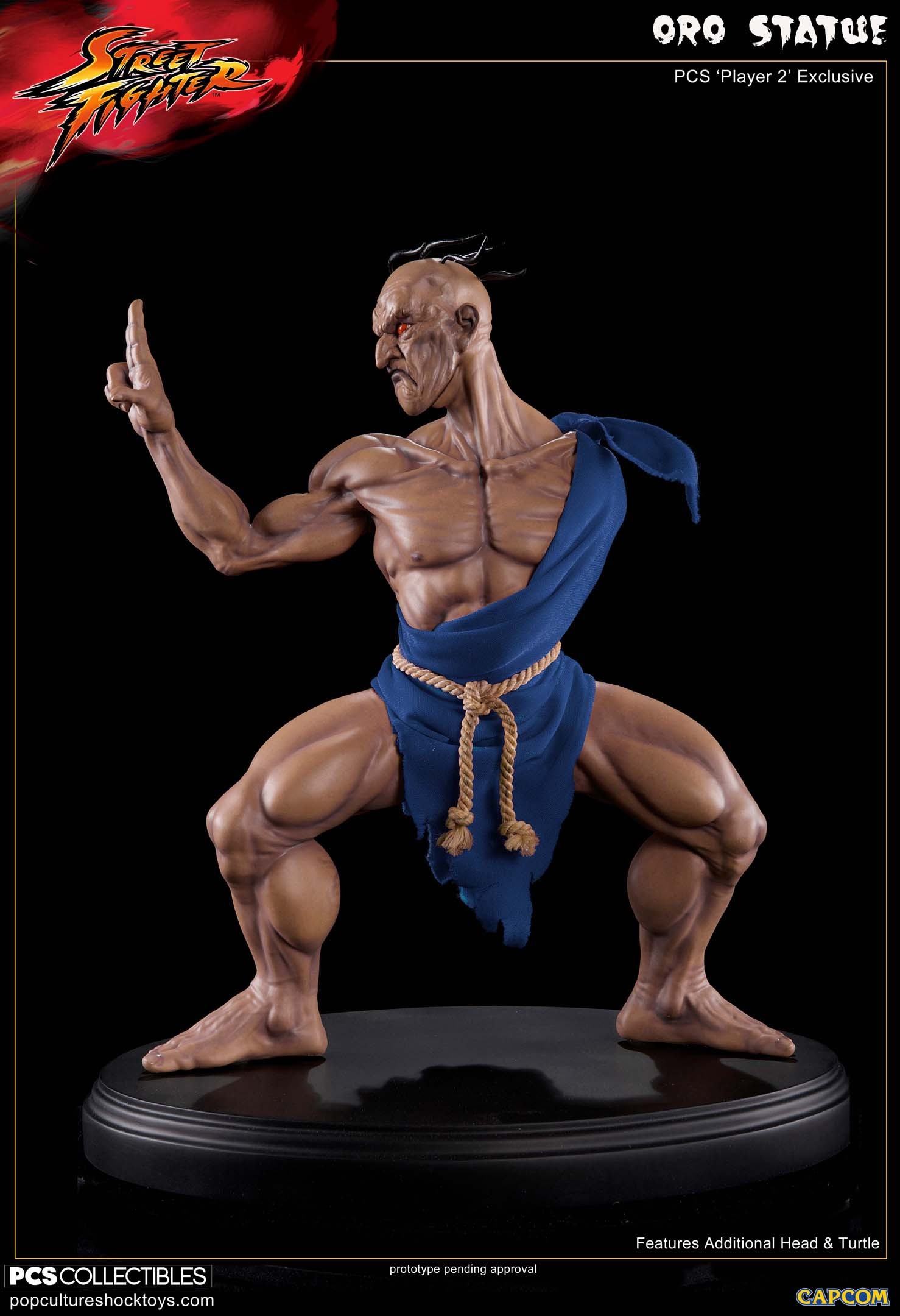 Street Fighter III - Oro - Mixed Media - 1/4 - Player 2, PCS Exclusive (Premium Collectibles Studio) photo 8