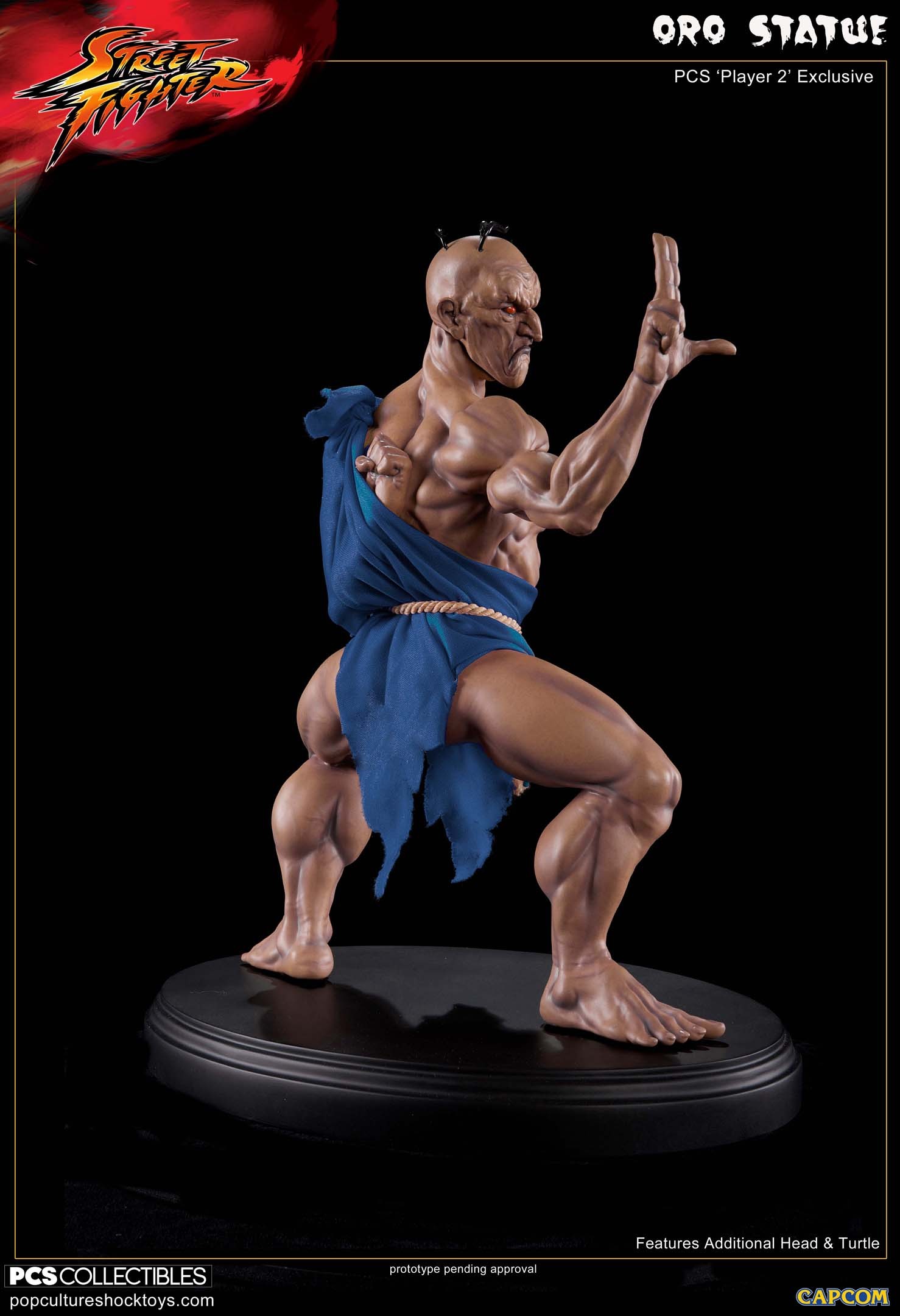 Street Fighter III - Oro - Mixed Media - 1/4 - Player 2, PCS Exclusive (Premium Collectibles Studio) photo 9