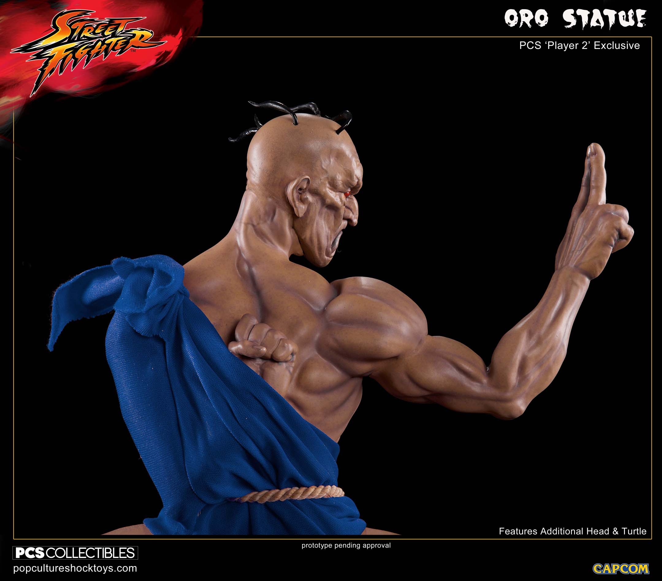 Street Fighter III - Oro - Mixed Media - 1/4 - Player 2, PCS Exclusive (Premium Collectibles Studio) photo 13
