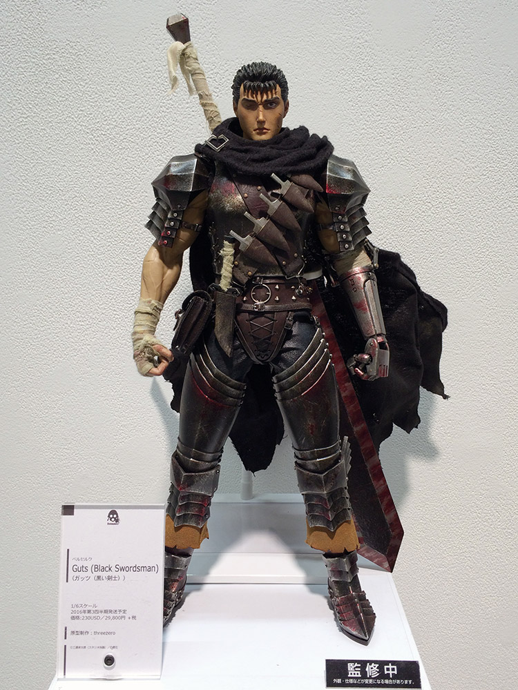 Berserk - Guts - SiXTH - 1/6 - Black Swordsman (ThreeZero)