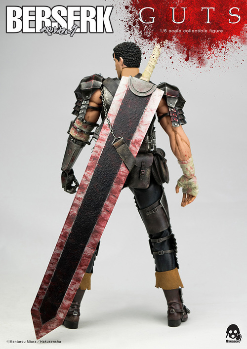 Berserk - Guts - SiXTH - 1/6 - Black Swordsman (ThreeZero)