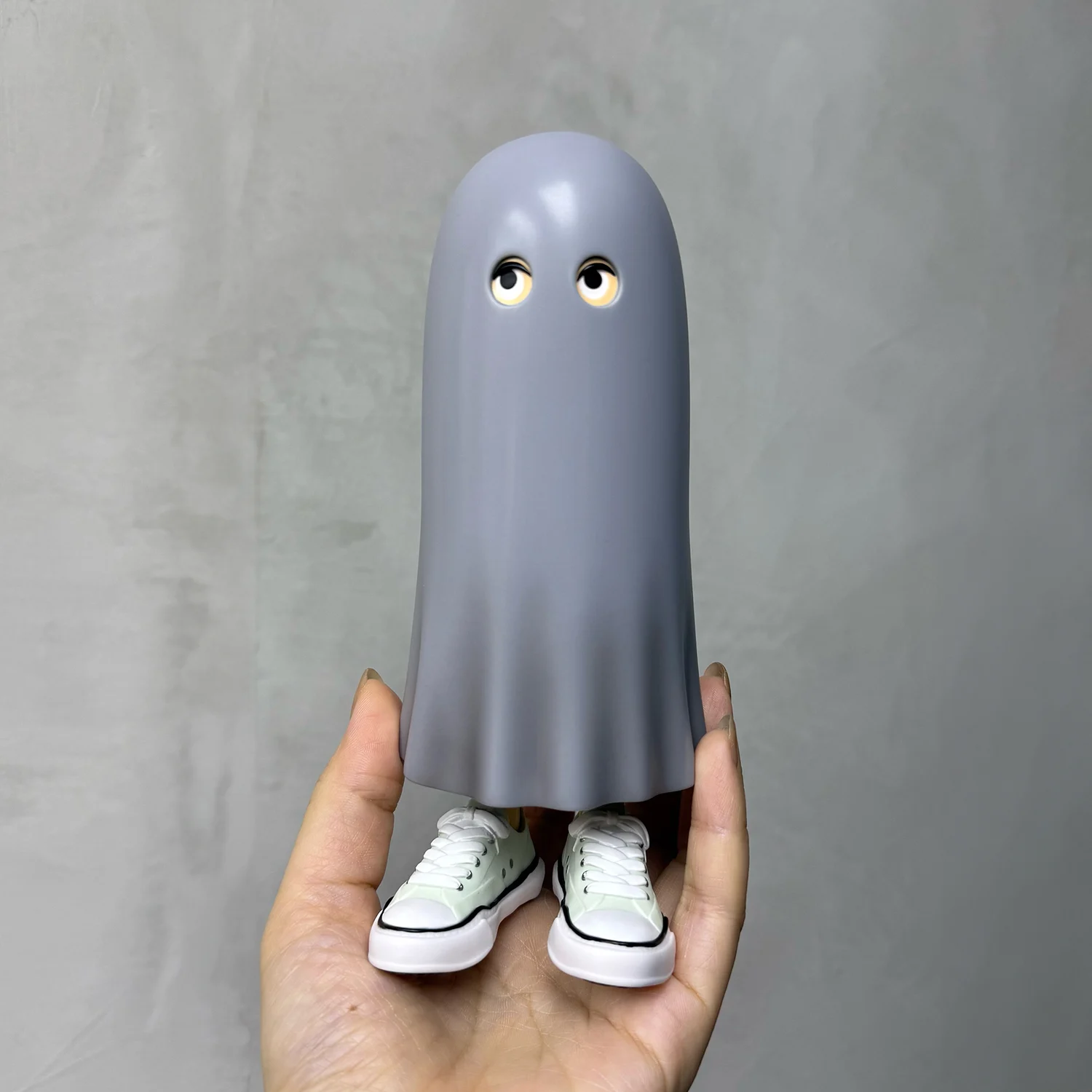Original - Mihara Yasuhiro × Peace and After - Sofubi Figure - Billy-kun - Gray (Unbox Industries) photo 5