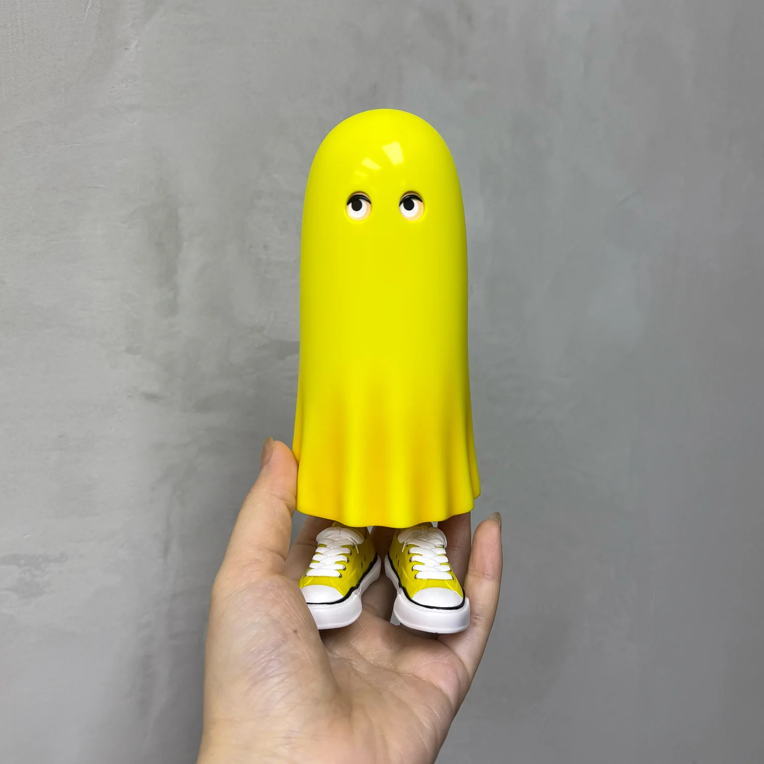 Original - Mihara Yasuhiro × Peace and After - Sofubi Figure - Billy-kun - Yellow (Unbox Industries) photo 5