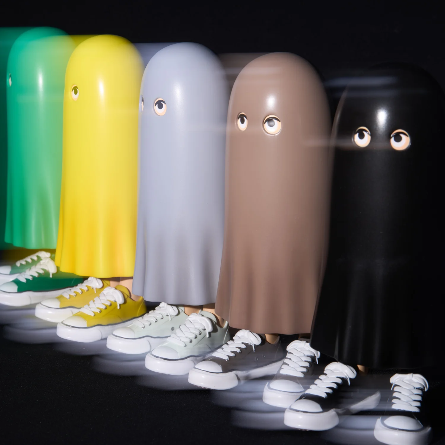 Original - Mihara Yasuhiro × Peace and After - Sofubi Figure - Billy-kun - Green (Unbox Industries) photo 2