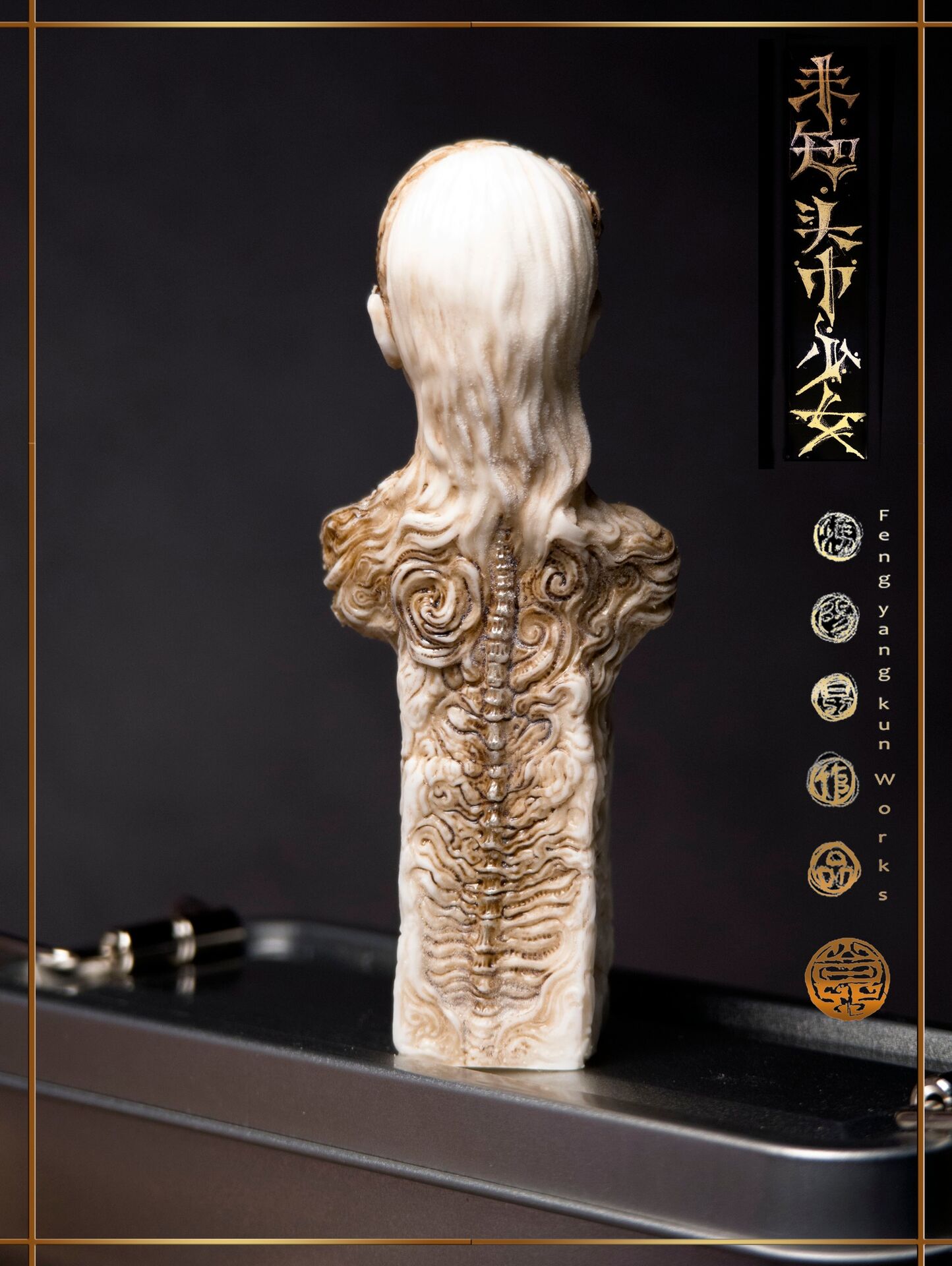 Original - Unknown. Girl with headscarf —— Antique version (Lep Studio) photo 9
