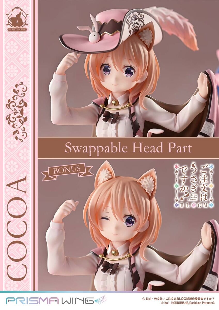 Gochuumon wa Usagi Desu ka? Bloom - Hoto Kokoa - Prisma Wing (PWGOUB-01PS) - 1/7 - Bonus Version (Prime 1 Studio) photo 7