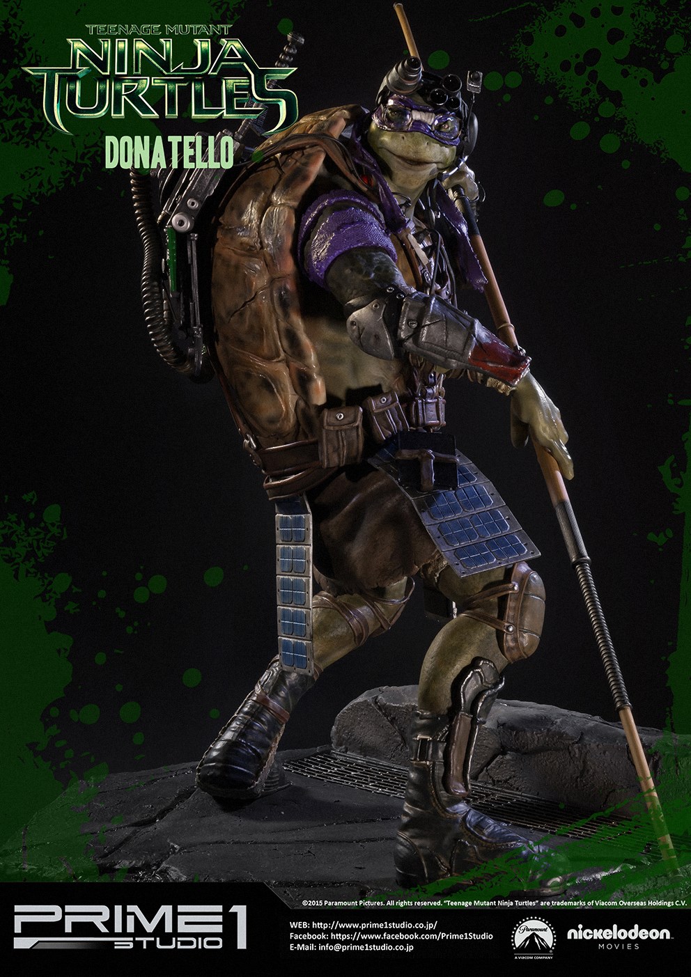 Teenage Mutant Ninja Turtles (2014) - Donatello - Museum Masterline Series  (MMTMNT-03) - 1/4 (Prime 1 Studio) photo 2