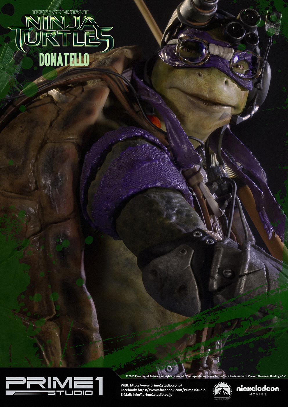 Teenage Mutant Ninja Turtles (2014) - Donatello - Museum Masterline Series  (MMTMNT-03) - 1/4 (Prime 1 Studio) photo 7