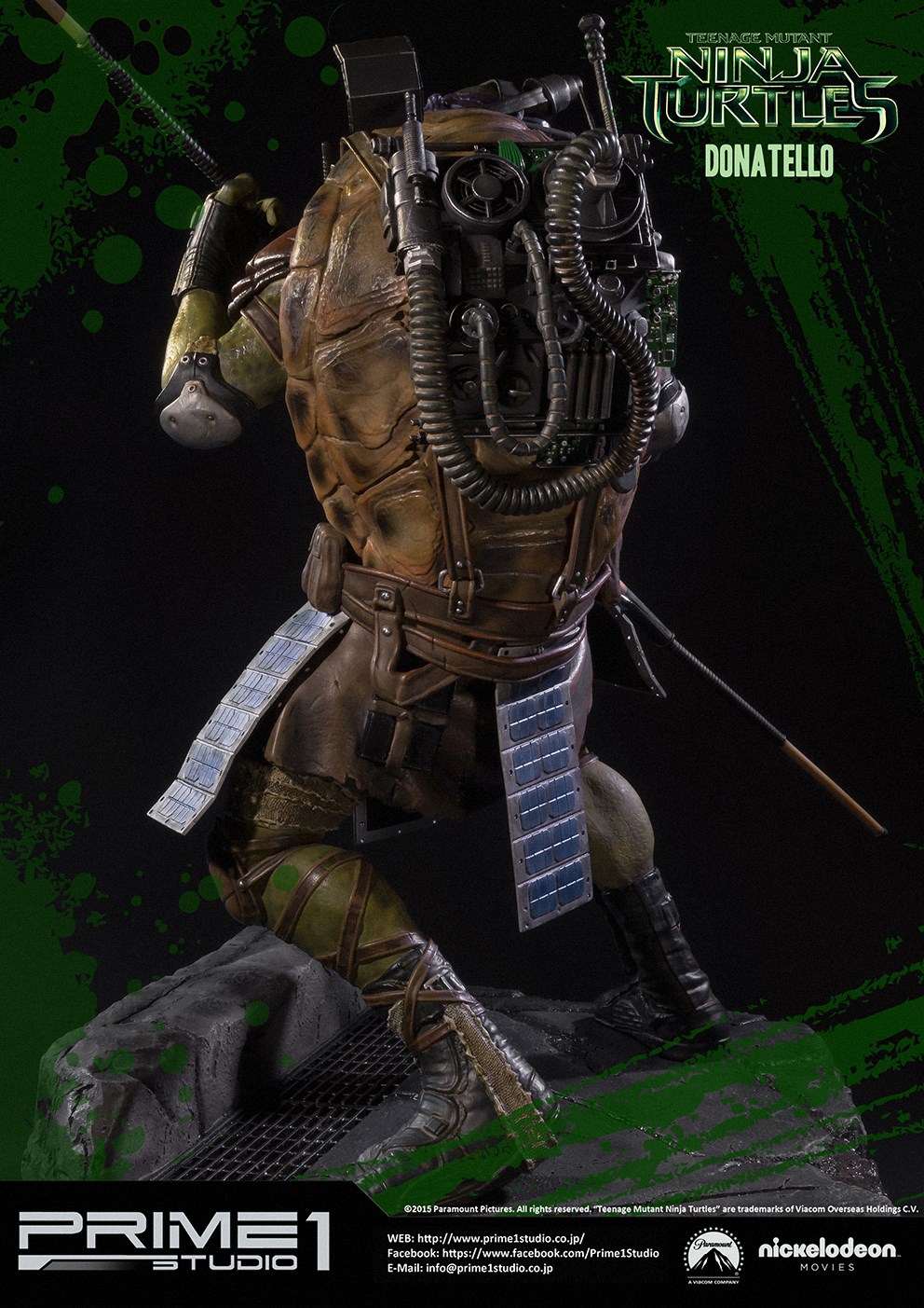 Teenage Mutant Ninja Turtles (2014) - Donatello - Museum Masterline Series  (MMTMNT-03) - 1/4 (Prime 1 Studio) photo 8