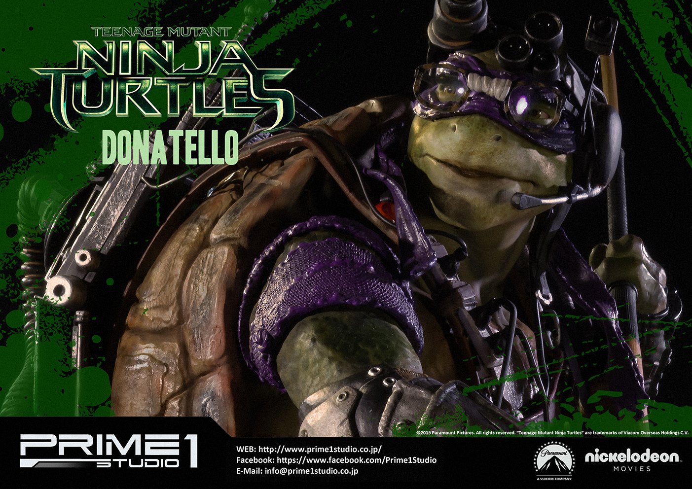 Teenage Mutant Ninja Turtles (2014) - Donatello - Museum Masterline Series  (MMTMNT-03) - 1/4 (Prime 1 Studio) photo 9