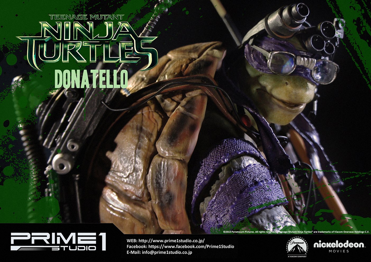 Teenage Mutant Ninja Turtles (2014) - Donatello - Museum Masterline Series  (MMTMNT-03) - 1/4 (Prime 1 Studio) photo 15
