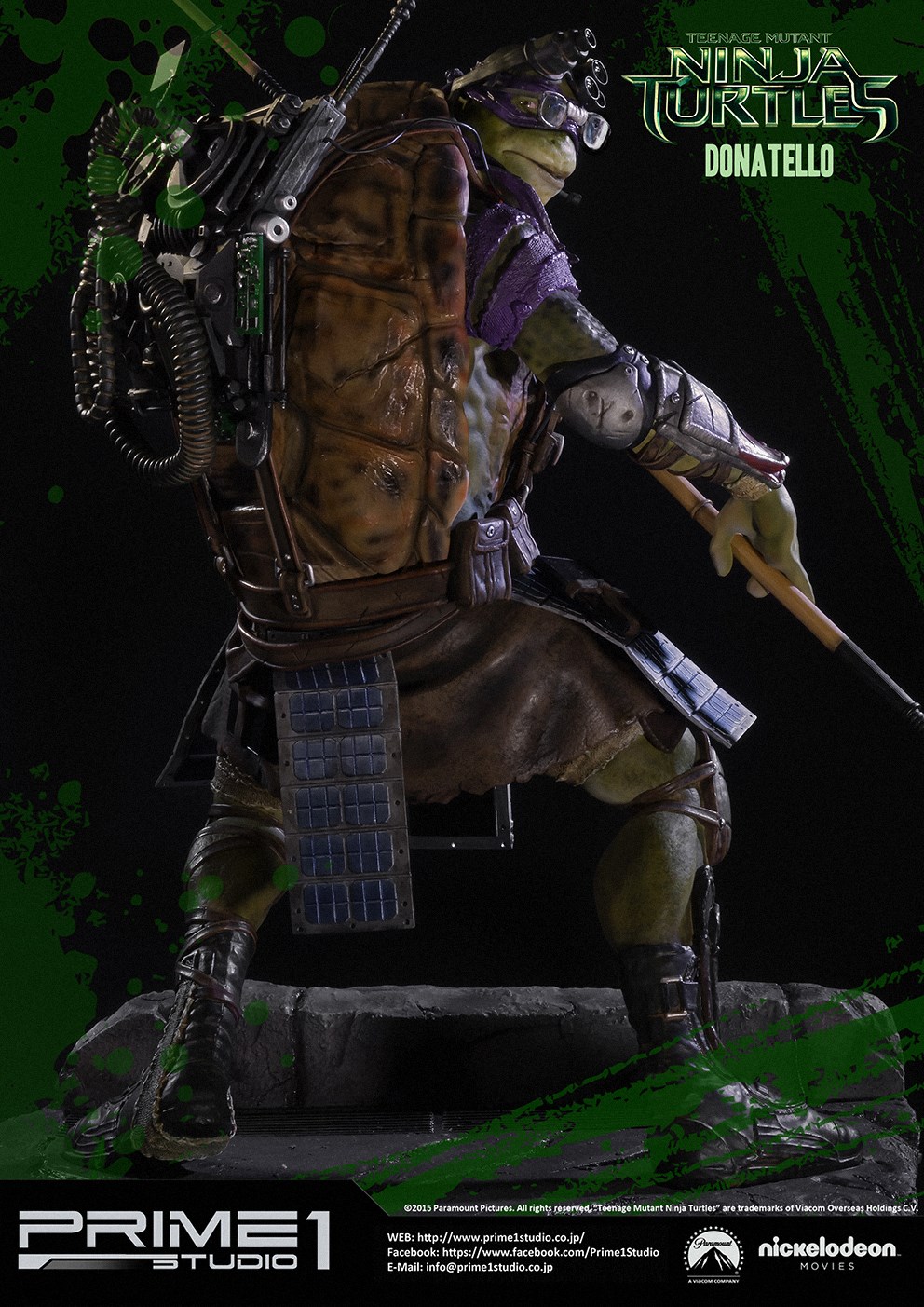 Teenage Mutant Ninja Turtles (2014) - Donatello - Museum Masterline Series  (MMTMNT-03) - 1/4 (Prime 1 Studio) photo 16