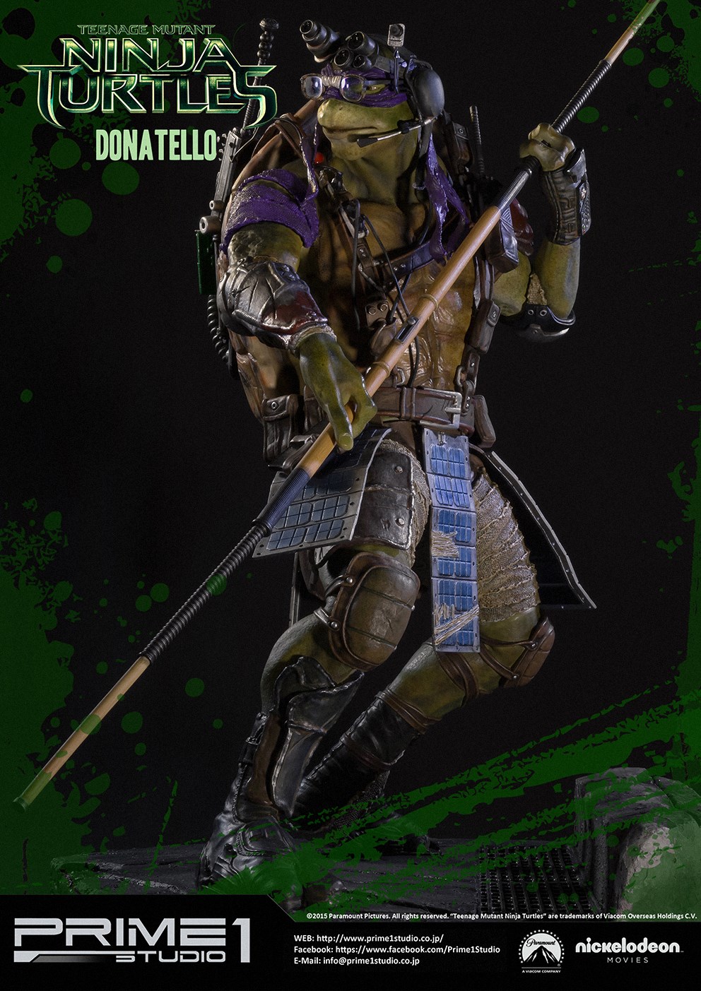 Teenage Mutant Ninja Turtles (2014) - Donatello - Museum Masterline Series  (MMTMNT-03) - 1/4 (Prime 1 Studio) photo 18