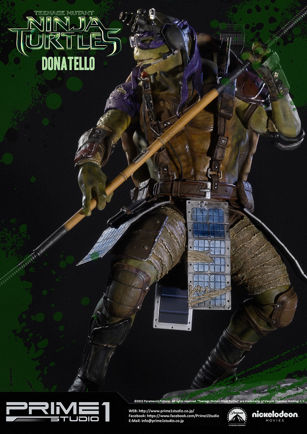 Teenage Mutant Ninja Turtles (2014) - Donatello - Museum Masterline Series  (MMTMNT-03) - 1/4 (Prime 1 Studio) photo 20