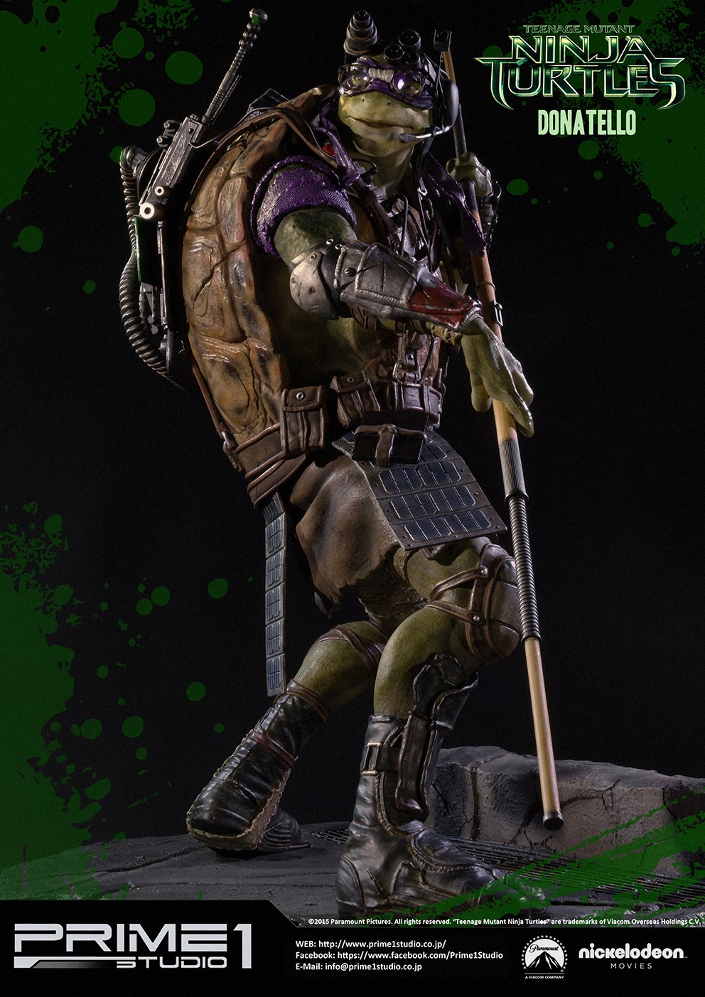 Teenage Mutant Ninja Turtles (2014) - Donatello - Museum Masterline Series  (MMTMNT-03) - 1/4 (Prime 1 Studio) photo 22