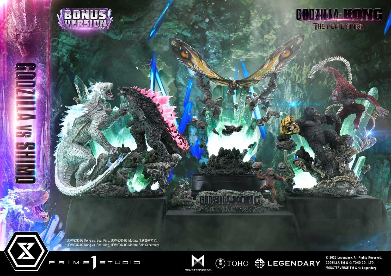 Godzilla x Kong: The New Empire - Mothra - Ultimate Diorama Masterline (UDMGXK-03S) - Bonus Version (Prime 1 Studio)