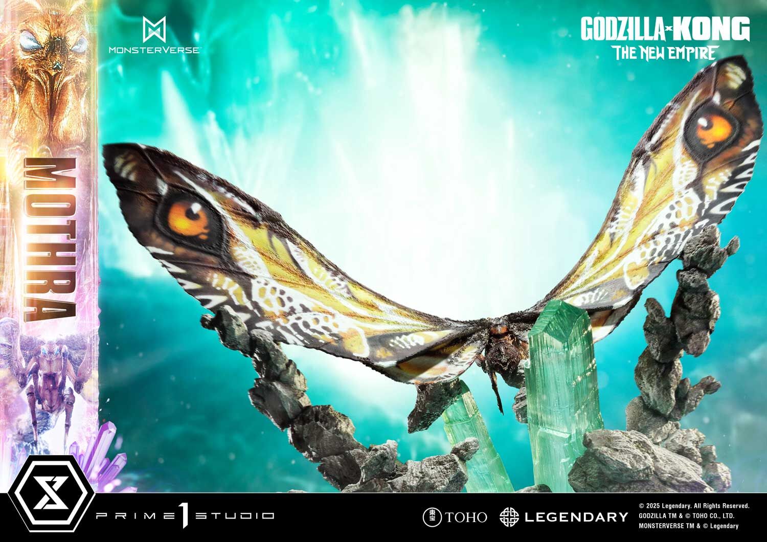 Godzilla x Kong: The New Empire - Mothra - Ultimate Diorama Masterline (UDMGXK-03S) - Bonus Version (Prime 1 Studio) photo 16